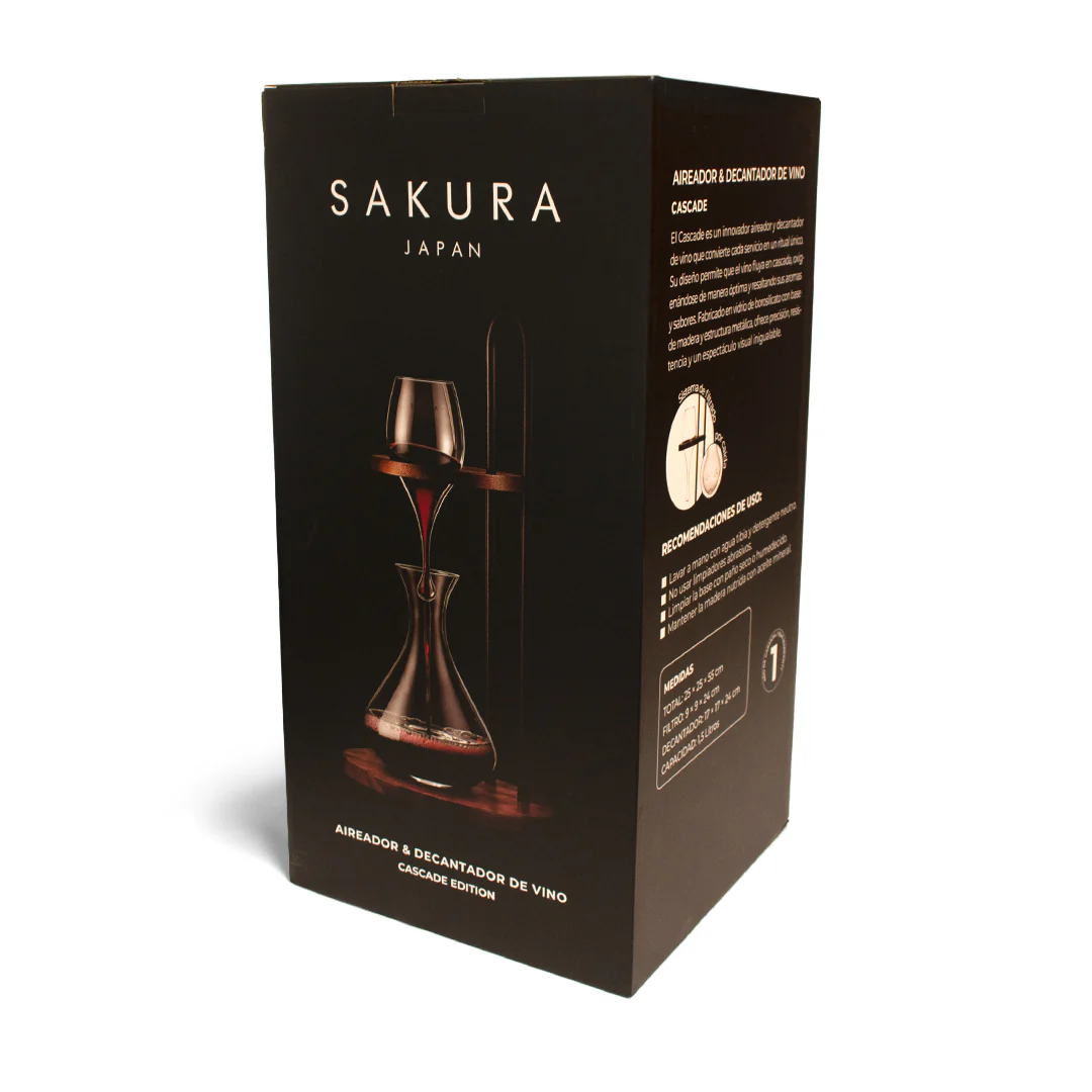Decantador & Aireador De Vino Sakura Cascade Edition 1.5 L - Image 8