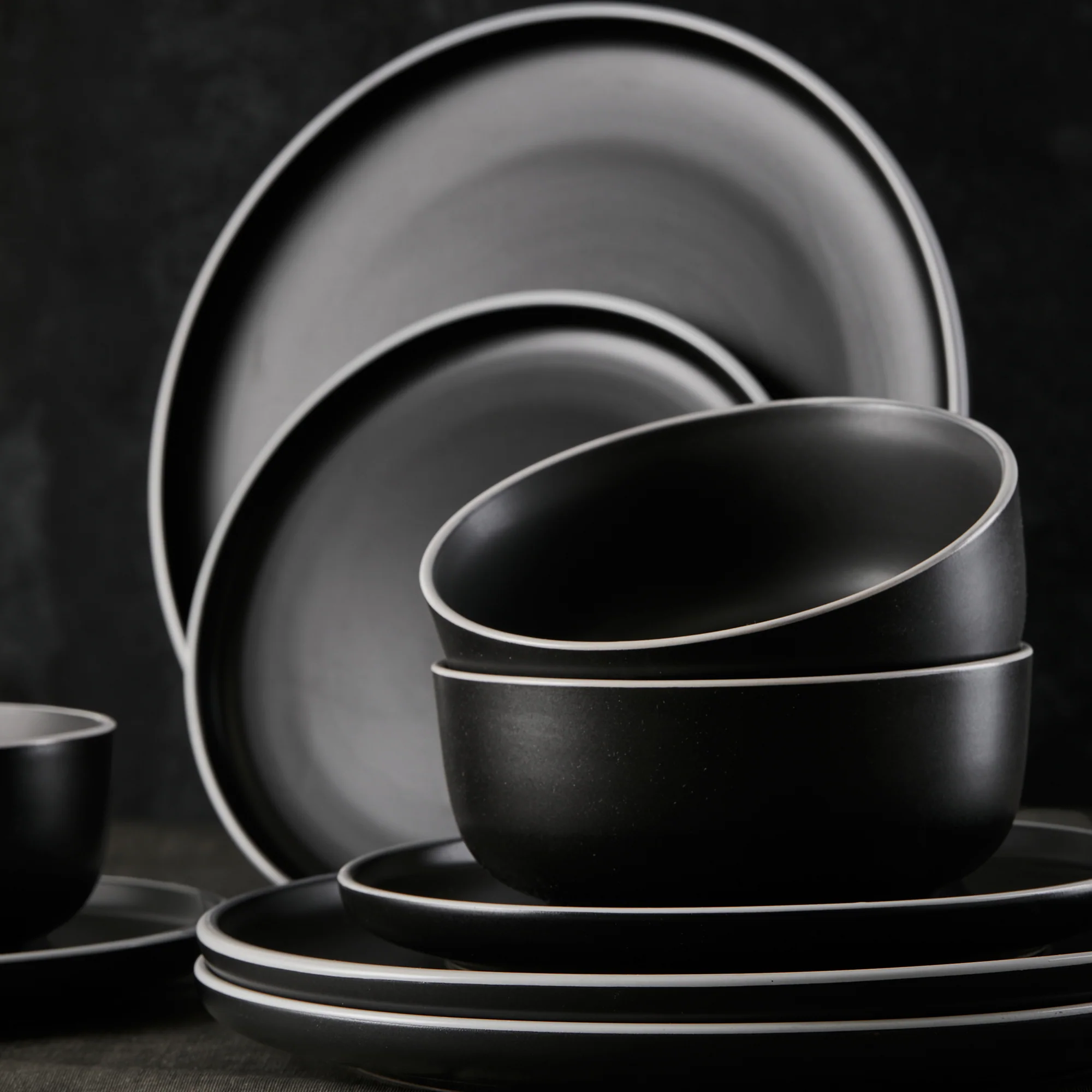 Vajilla Sakura Black - Image 5