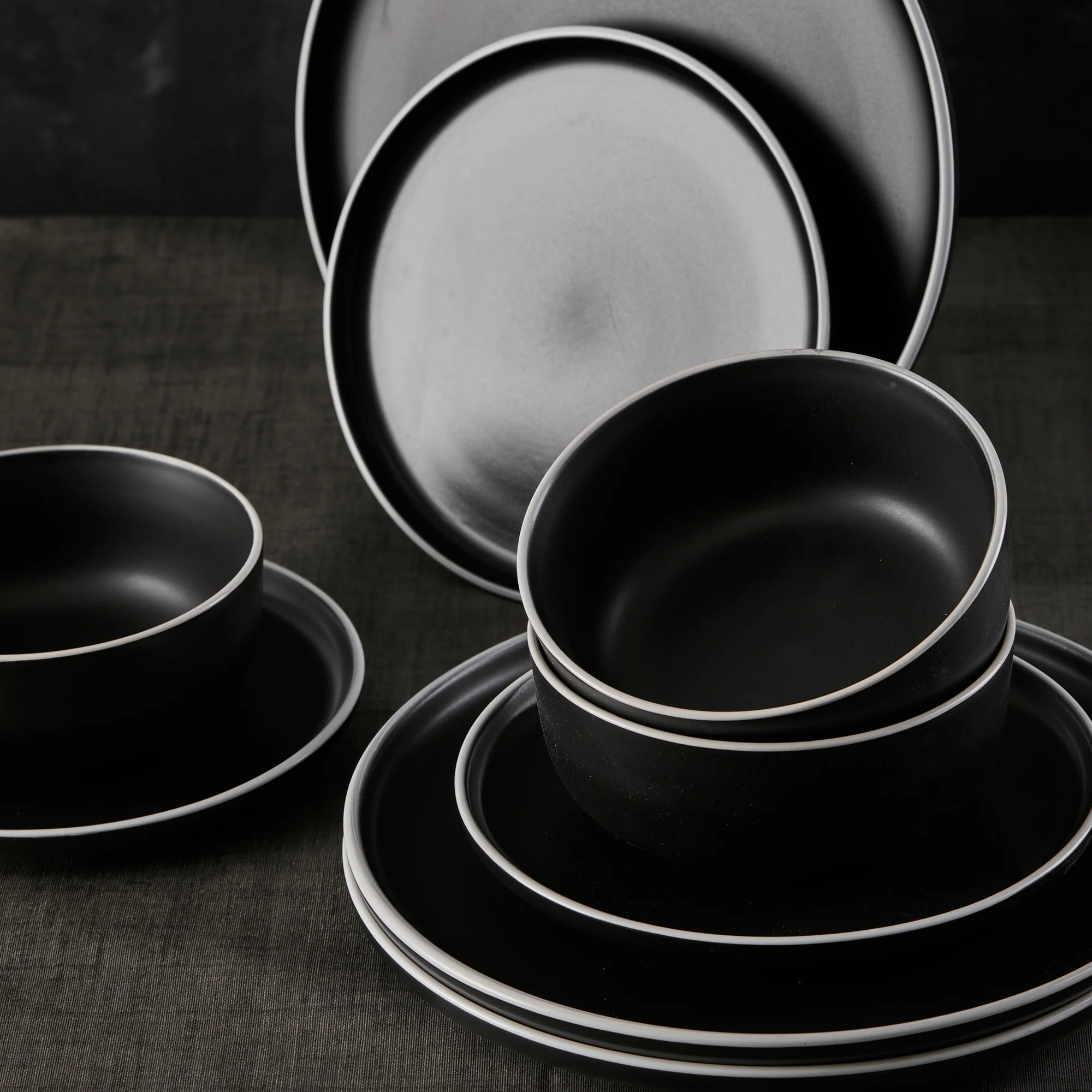 Set Vajilla Sakura Black - Image 11