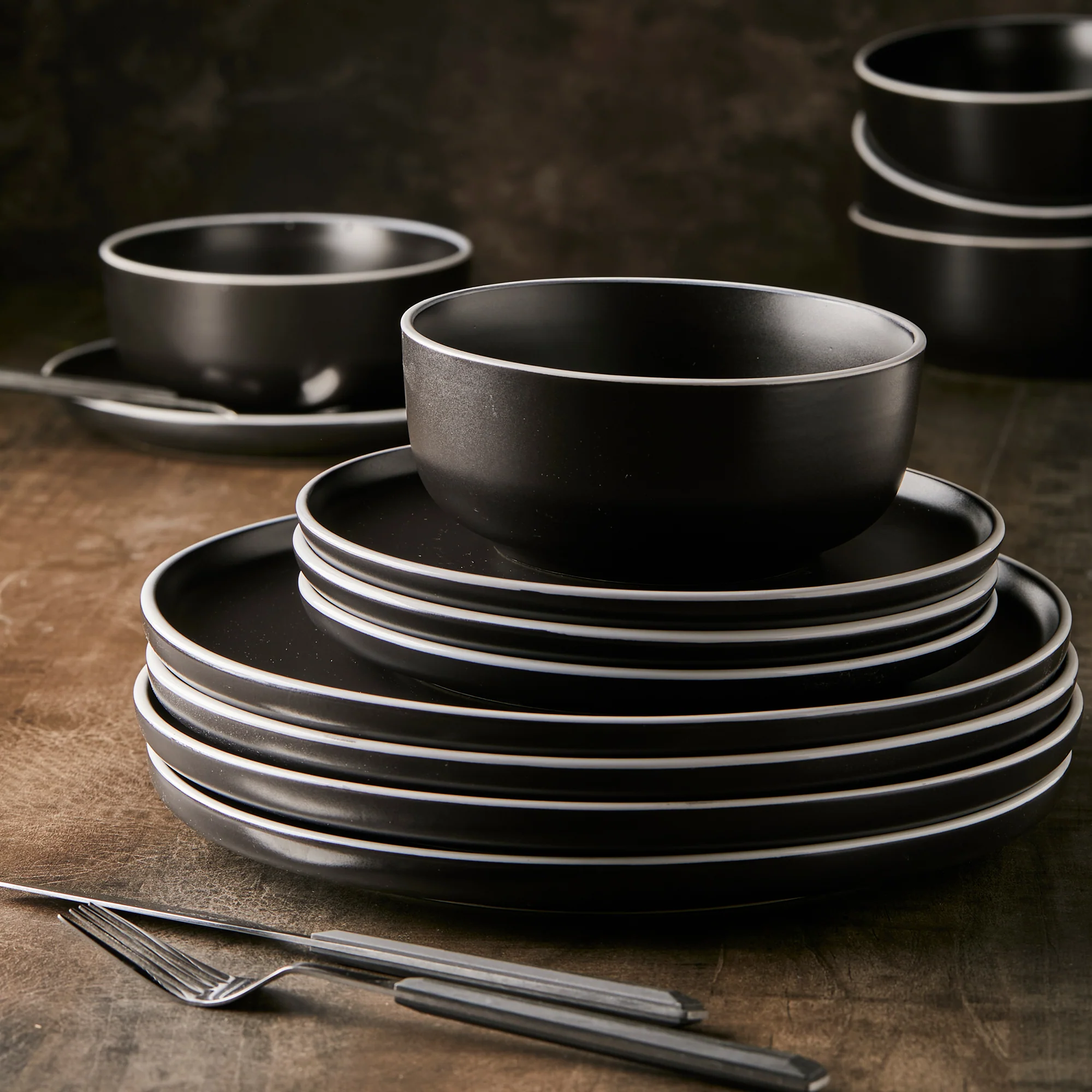 Set Vajilla Sakura Black - Image 12