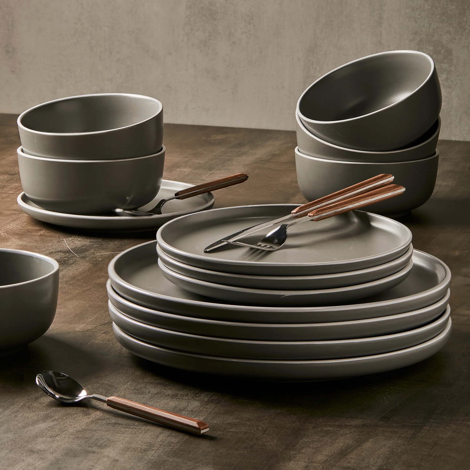 Set Vajilla Sakura Grey - Image 7